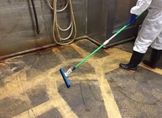 床面汚れ除去