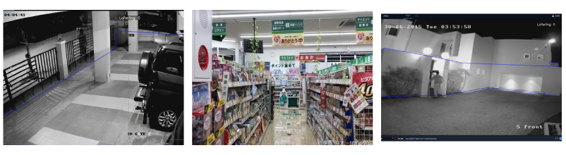 監視カメラ実例_マンション駐車場、店舗内、邸宅エントランスにおける実例写真